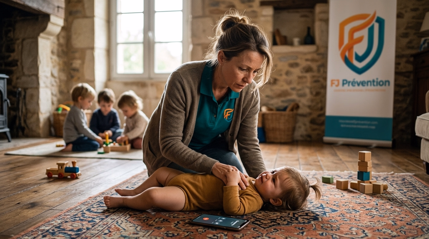 Assistante Maternelle Seule Face à une Urgence : Comment s'Organiser