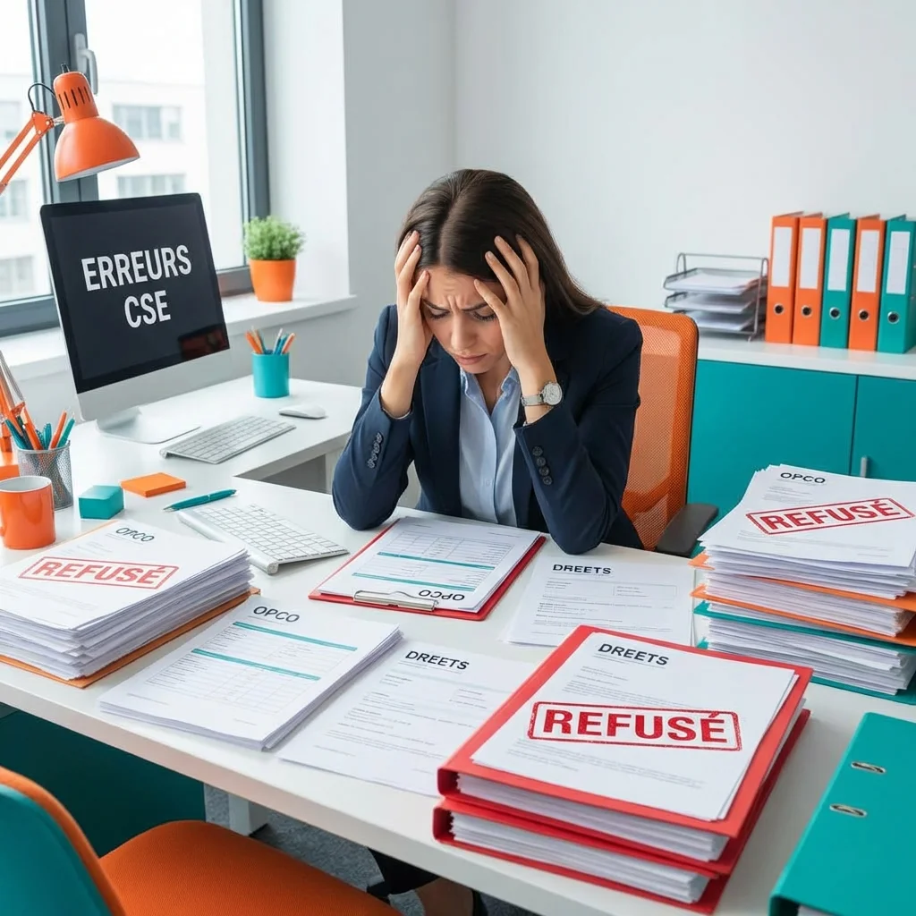 5 Erreurs de Secrétaire CSE en Gironde lors du Choix d'un Organisme Qualiopi