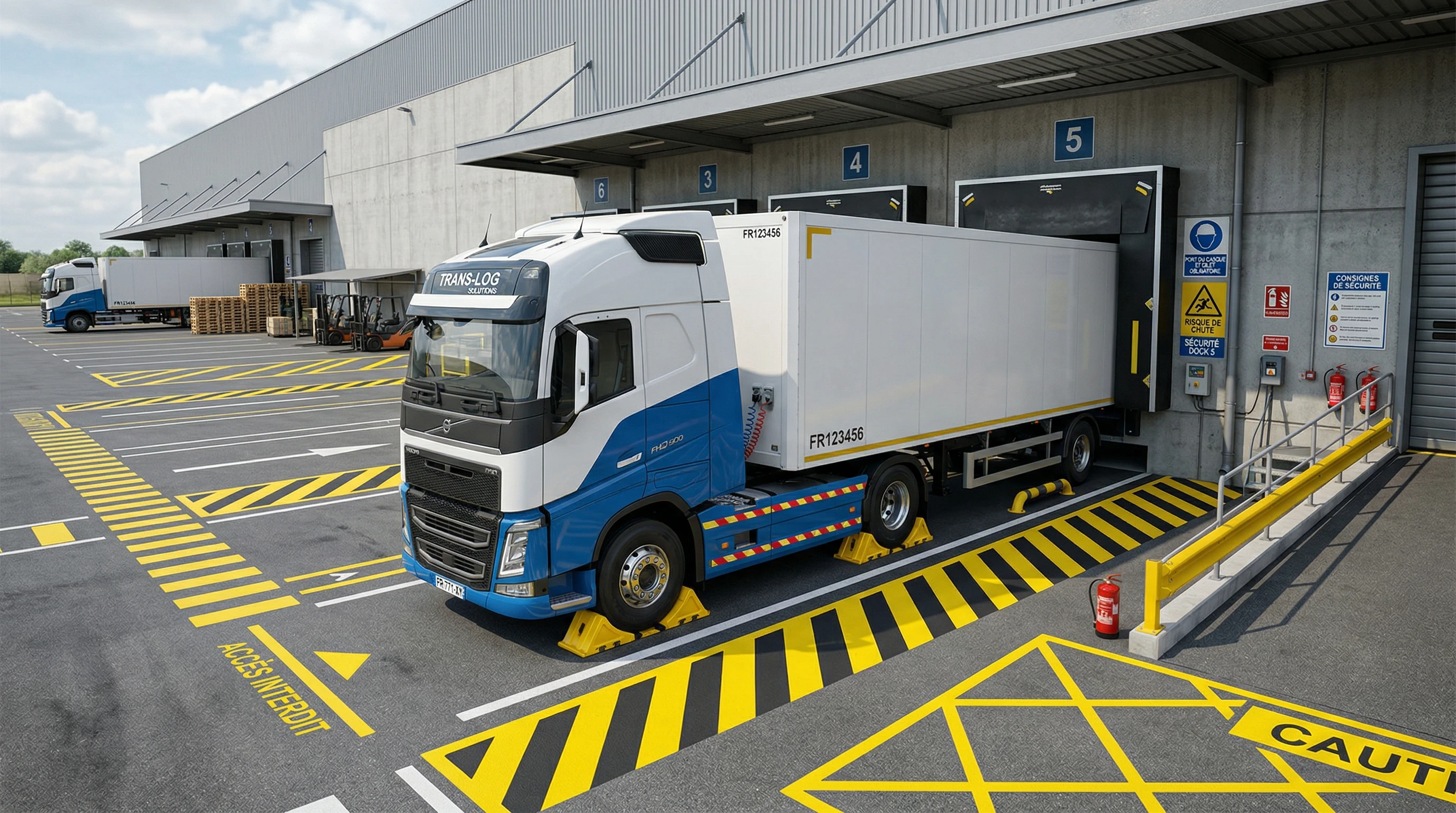 Accident mortel en logistique : Un routier happé par sa propre remorque à quai