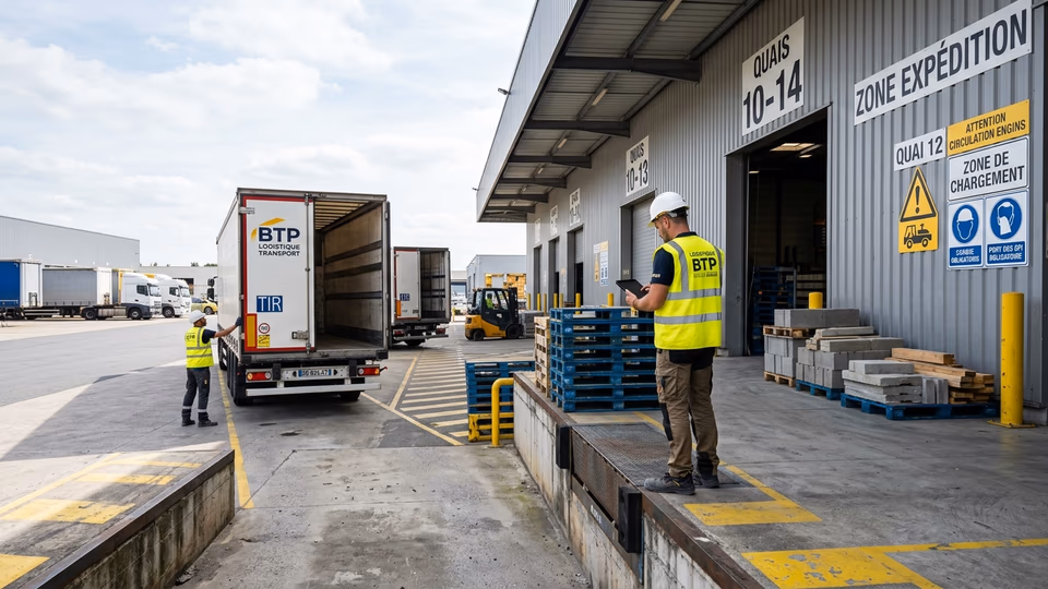 Drame sur une plateforme logistique : l'écrasement mortel sur quai de chargement