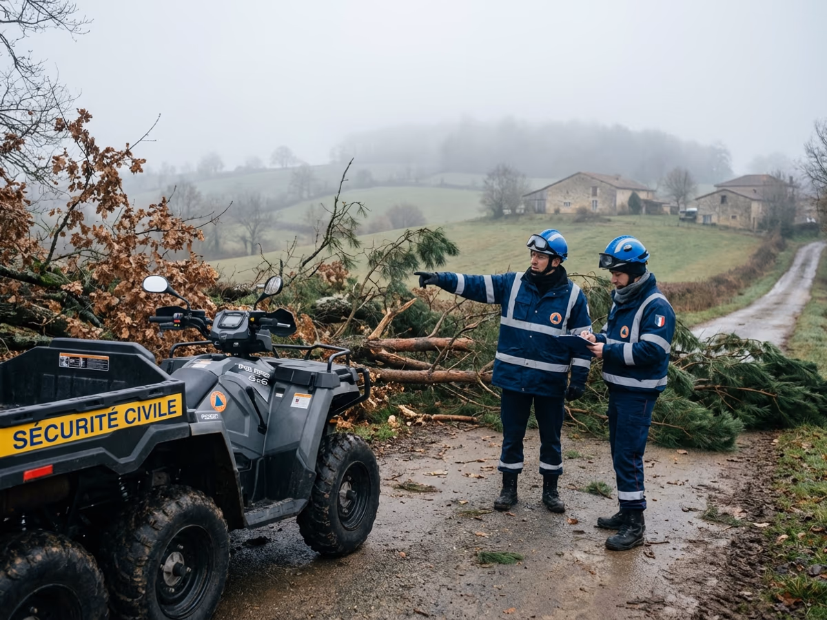 Accident mortel en quad : un agent communal perd la vie à Lautignac