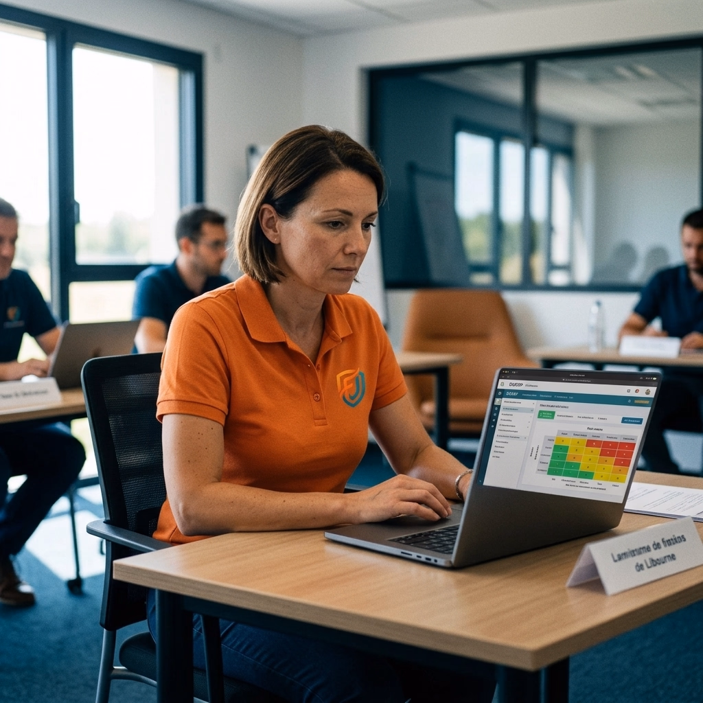 Formation Digitaliser son DUERP à Libourne : maîtrisez le logiciel dédié en 4 heures