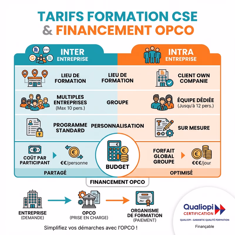 Programme formation CSE Mérignac : modules SSCT et économique