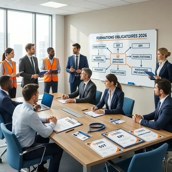 Panorama des formations sécurité obligatoires en entreprise