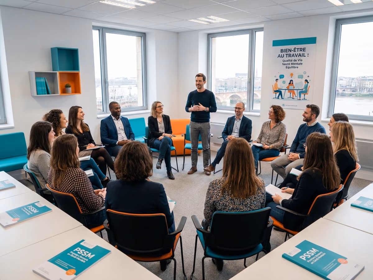 Formation PSSM à Bordeaux : Guide Complet des Premiers Secours en Santé Mentale 2026