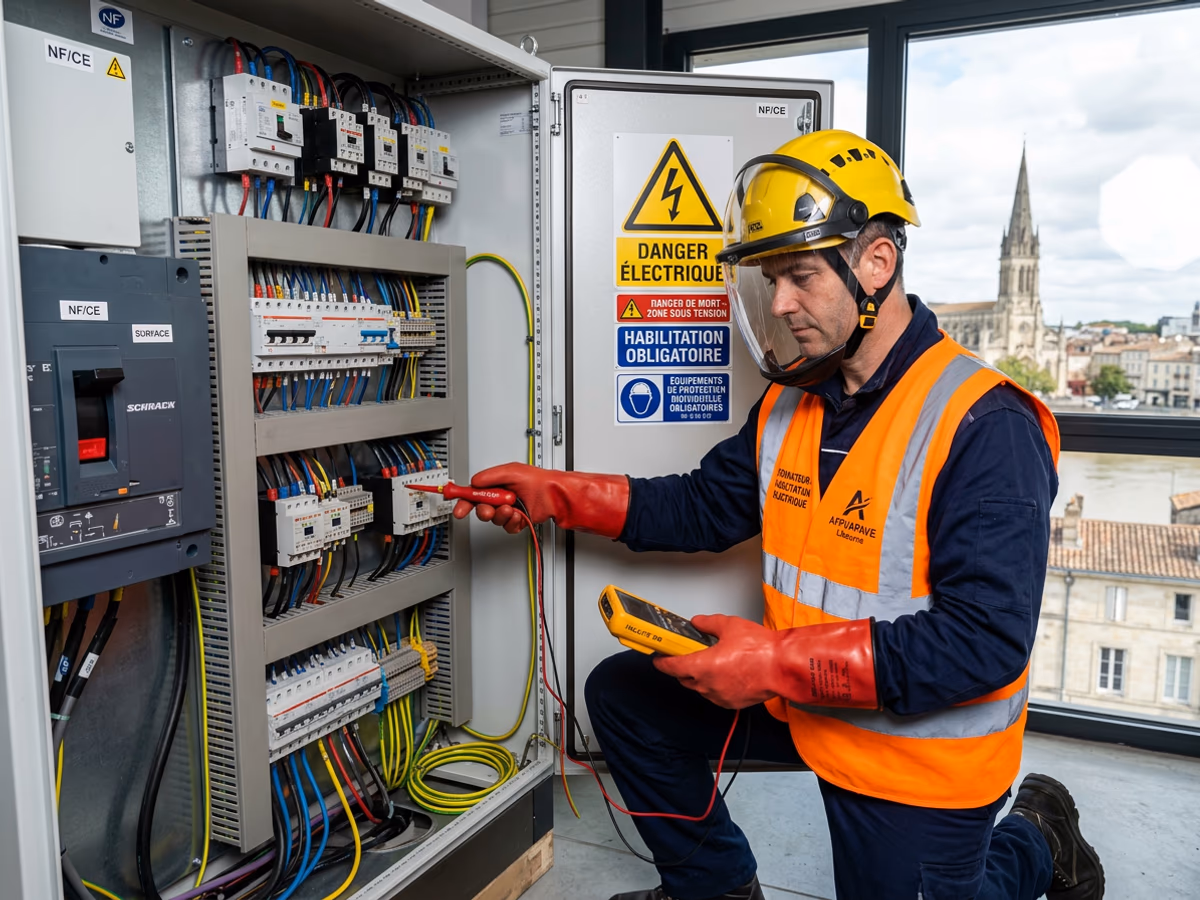 Habilitation Électrique Libourne : Guide BO-BS-BE-B1-BR-BC