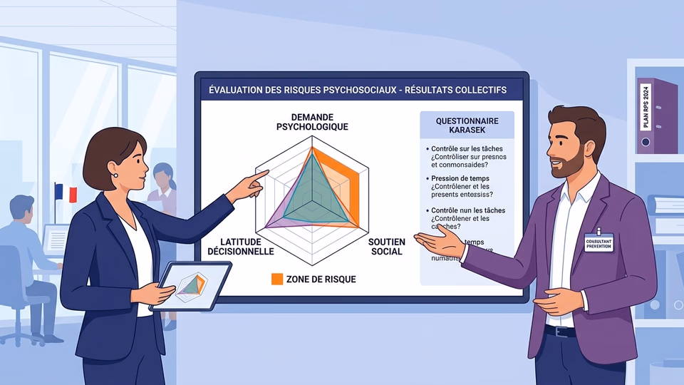 Questionnaire de Karasek : guide complet pour évaluer les RPS en entreprise
