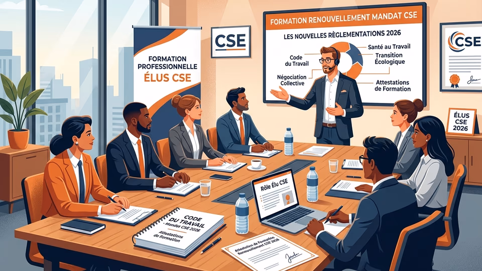 Renouvellement de Mandat CSE 2026 : Formation Obligatoire, Durée et Financement