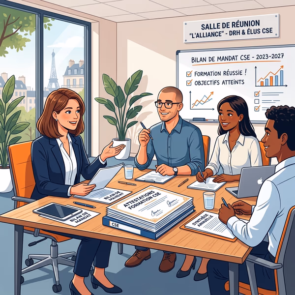 Programme de la formation de renouvellement CSE à Bordeaux — 3 jours structurés