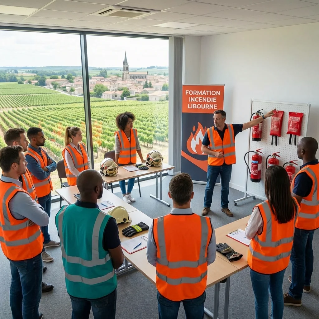 Formation Incendie à Libourne : Protégez Vos Collaborateurs et Votre Entreprise