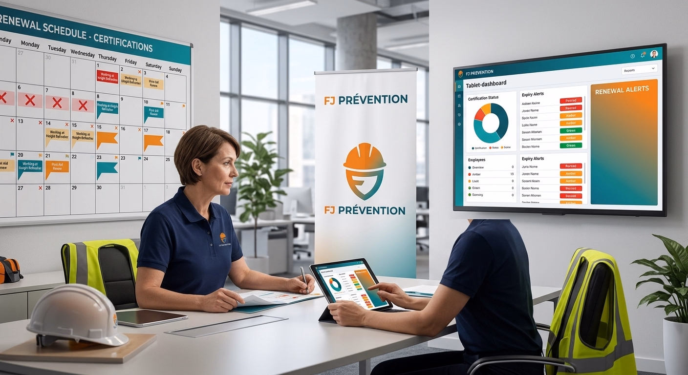 Recyclages et Péremptions des Formations dans le Passeport Prévention