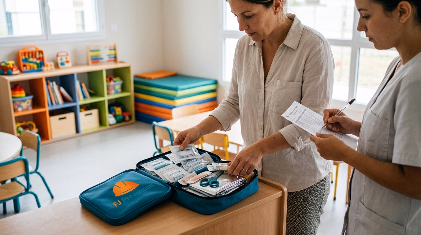 Trousse de Secours en Structure Petite Enfance : Contenu, Contrôle, Fréquence