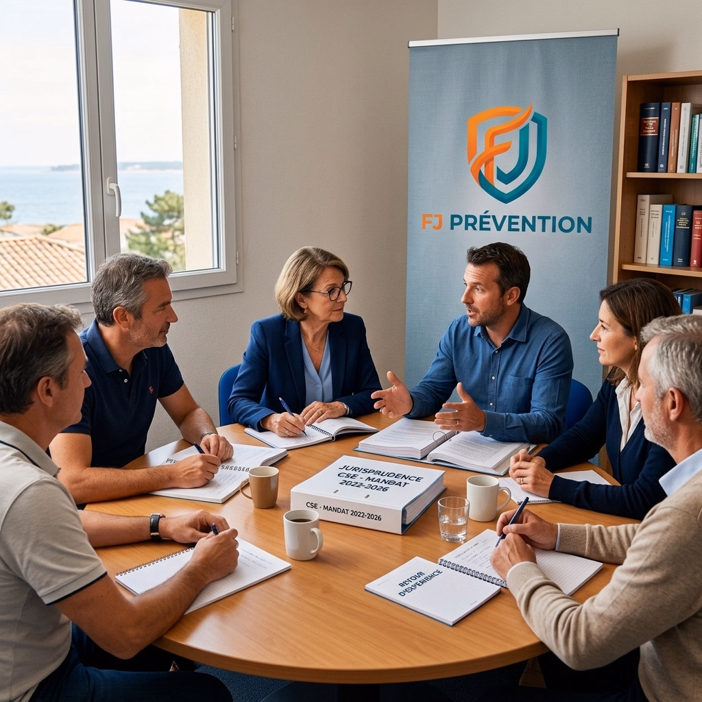 Formation Renouvellement CSE / CSSCT – Entreprises de moins de 300 salariés à La Teste-de-Buch — FJ Prévention Gironde