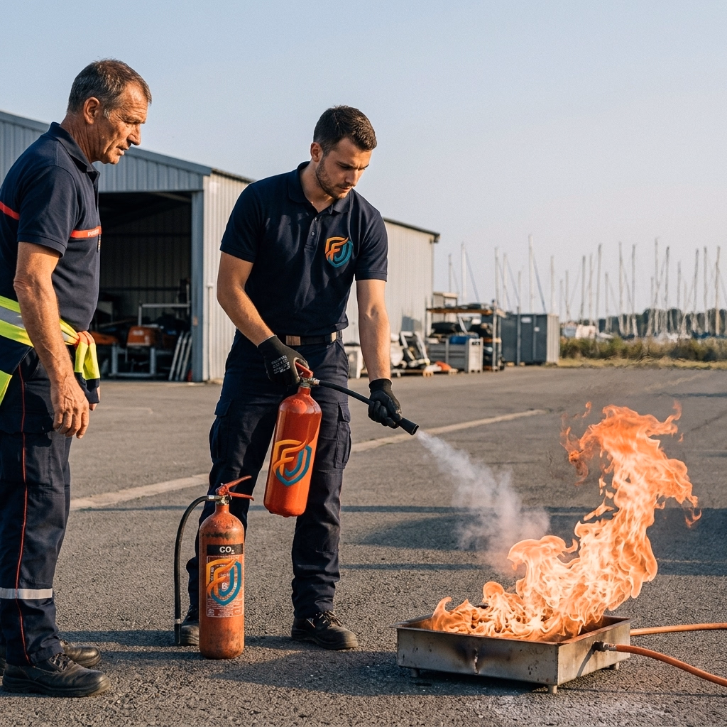 Formation EPI - Équipier de Première Intervention Incendie à La Teste-de-Buch — FJ Prévention Gironde