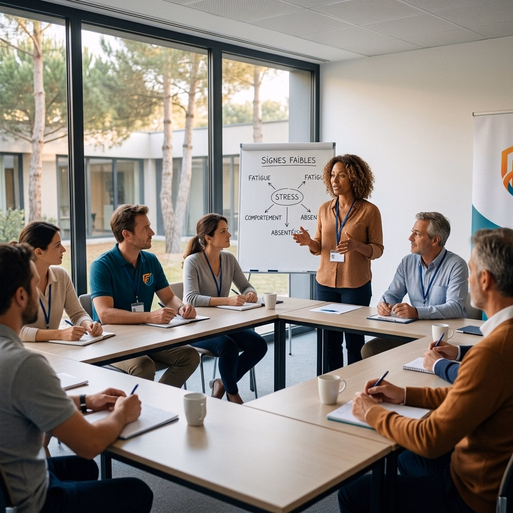 Formation Sensibilisation aux Risques Psychosociaux (RPS) à La Teste-de-Buch — FJ Prévention Gironde