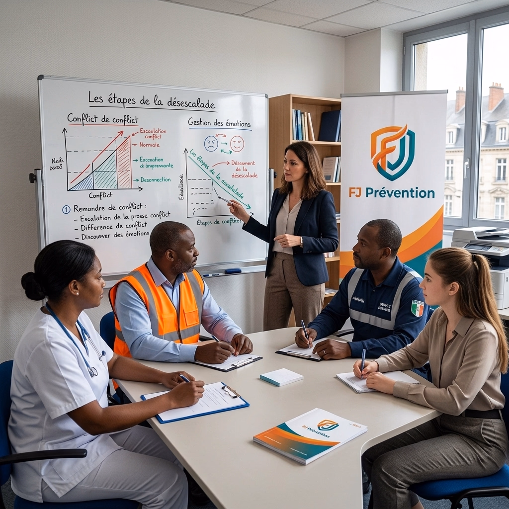 Formation Gestion de l'Agressivité et des Conflits à Limoges — FJ Prévention Haute-Vienne