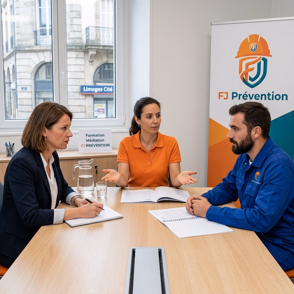 Formation Médiation et Gestion de Conflits à Limoges — FJ Prévention Haute-Vienne