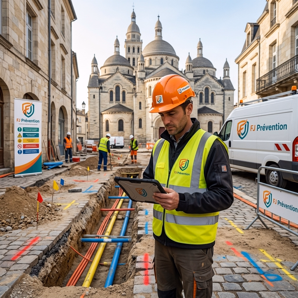 AIPR Concepteur - Maître d'Ouvrage & Maître d'Œuvre à Périgueux — FJ Prévention Dordogne