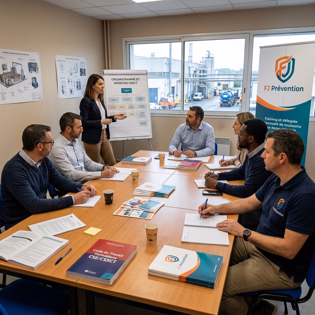 Formation SSCT pour Membres du CSE - 5 jours à Périgueux — FJ Prévention Dordogne