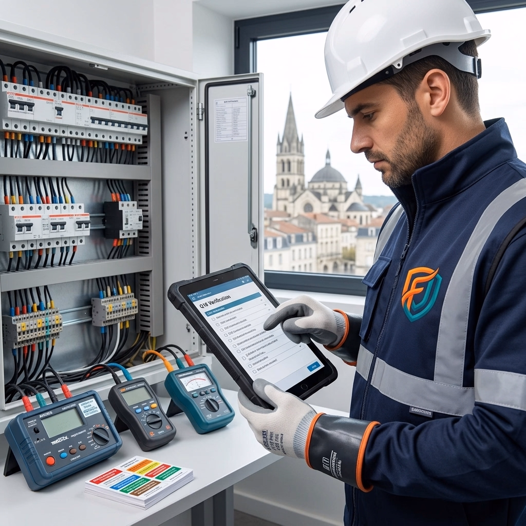 Habilitation Électrique BE Vérification à Périgueux — FJ Prévention Dordogne