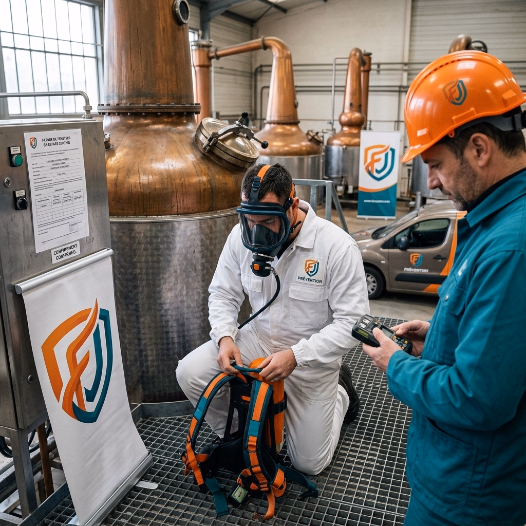 Travail en Espace Confiné à Périgueux — FJ Prévention Dordogne