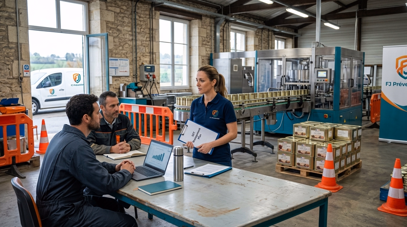 Mettre en place la norme ISO 45001 (management santé sécurité au travail) à Périgueux — FJ Prévention Dordogne