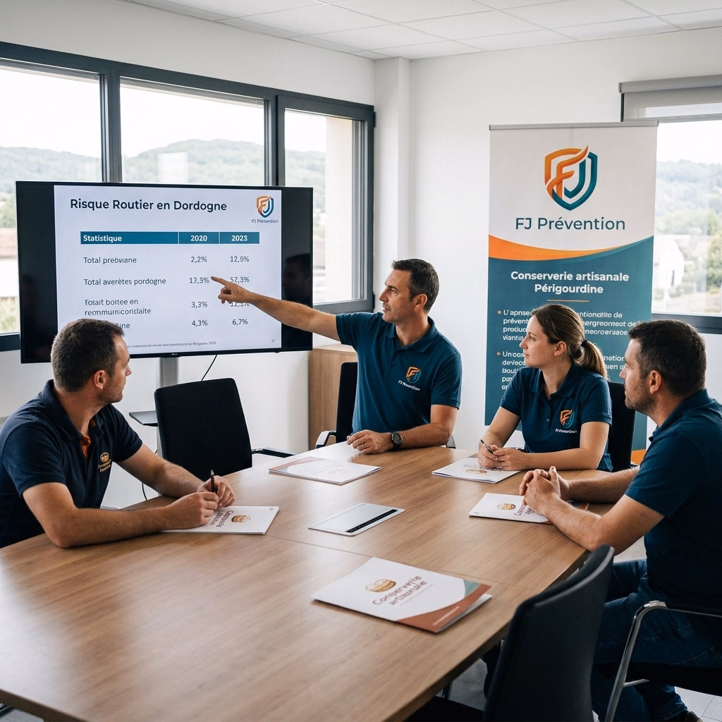 Formation Sécurité Routière en Entreprise à Périgueux — FJ Prévention Dordogne