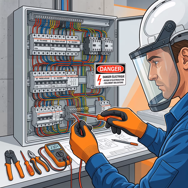 Illustration - Formation de Formateur en Habilitation Électrique H0B0 BS BP B1 B2 BR