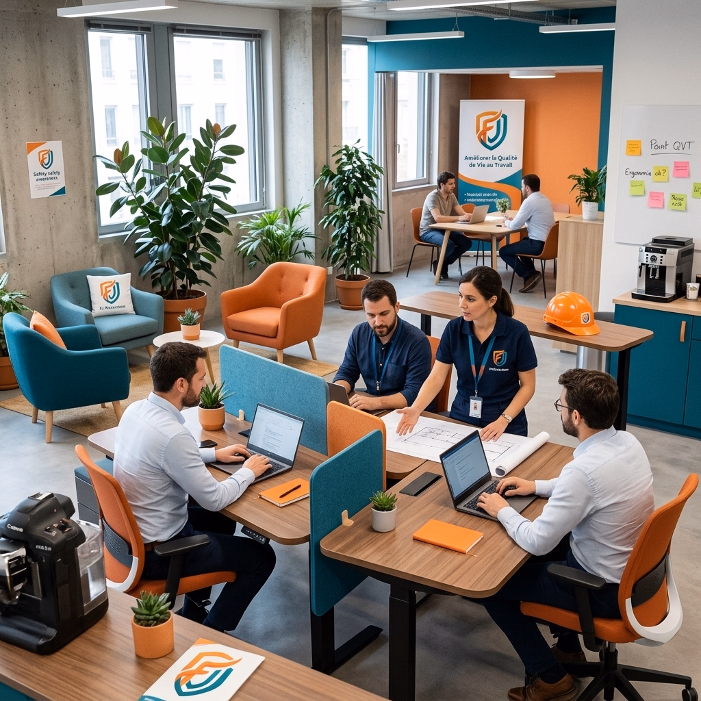 Formation Aménagement des bureaux : QVT et ergonomie - FJ Prévention Bordeaux