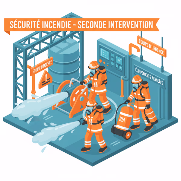 Illustration - Formation ESI - Équipier de Seconde Intervention Incendie