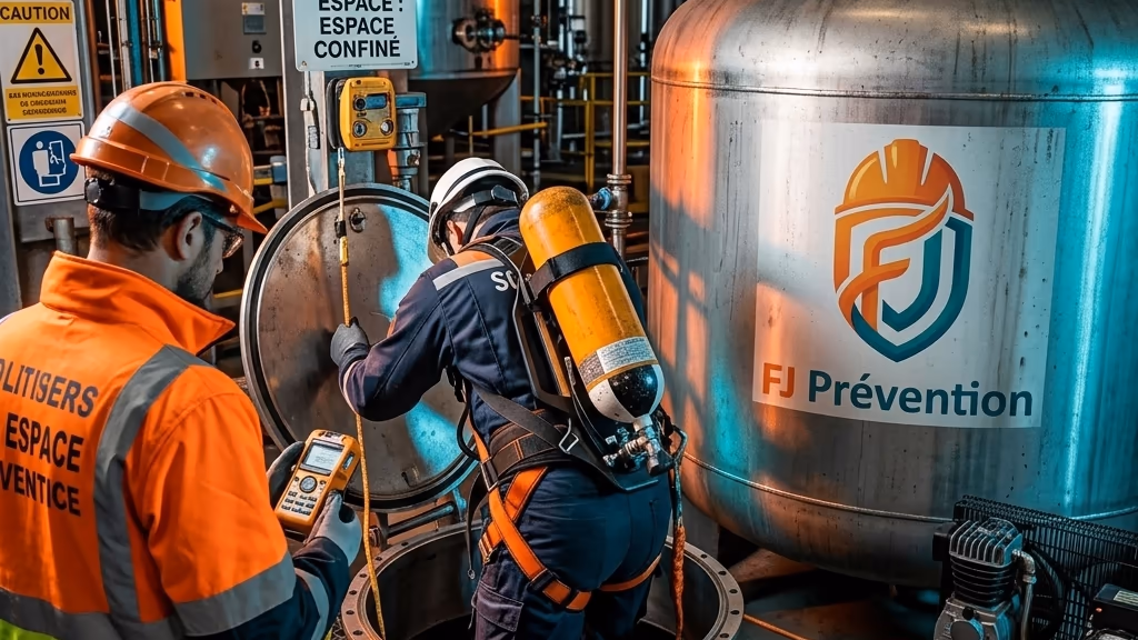 Travail en Espace Confiné - FJ Prévention Bordeaux