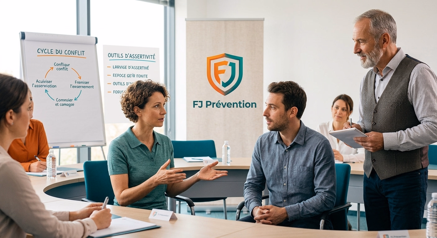 Formation Gestion de l'Agressivité et des Conflits - FJ Prévention Bordeaux