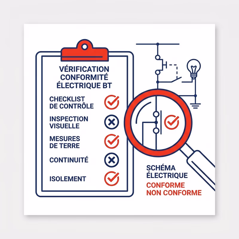 Illustration - Habilitation Électrique BE Vérification