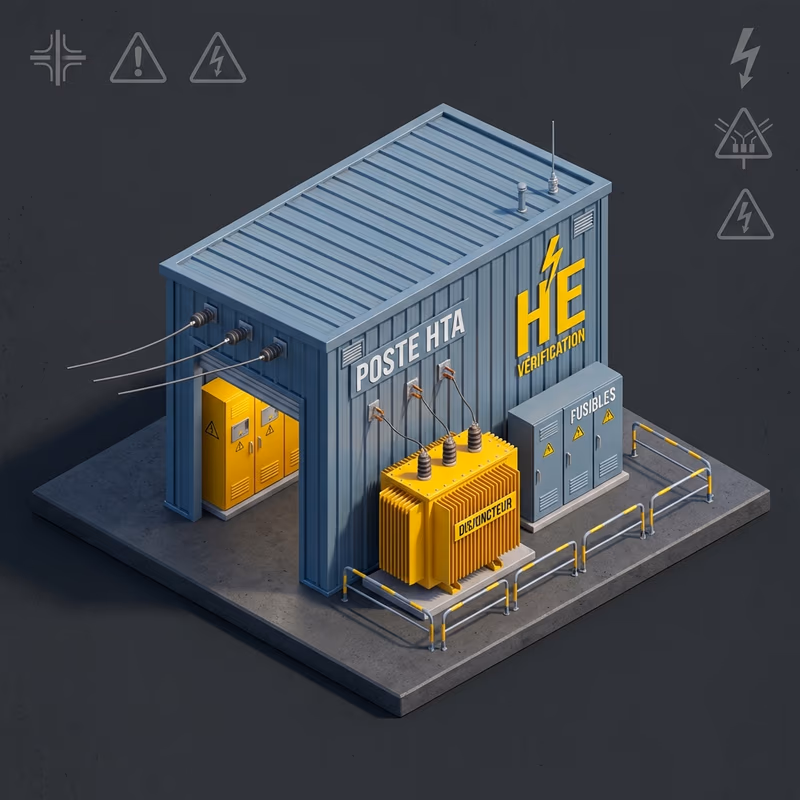 Illustration - Habilitation Électrique HE Vérification - Haute Tension