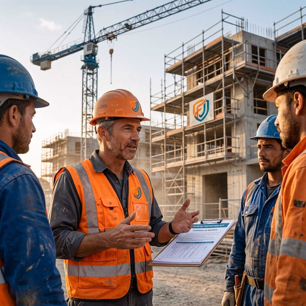 Prévention des Risques sur un Chantier - FJ Prévention Bordeaux