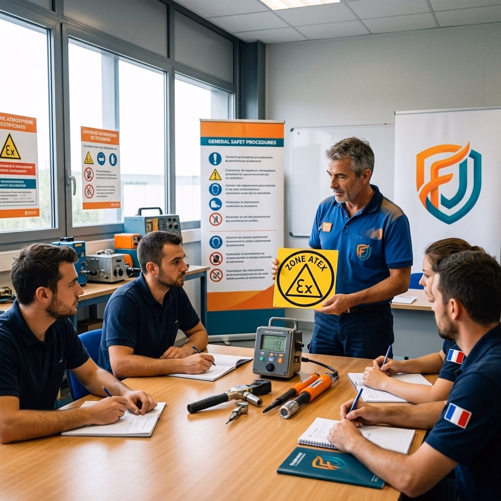 Formation Recyclage ATEX - Niveaux 0, 1 et 2 - FJ Prévention Bordeaux