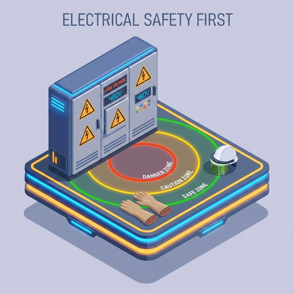 Illustration - Formation Recyclage Habilitation B0-H0V - Non-Électricien