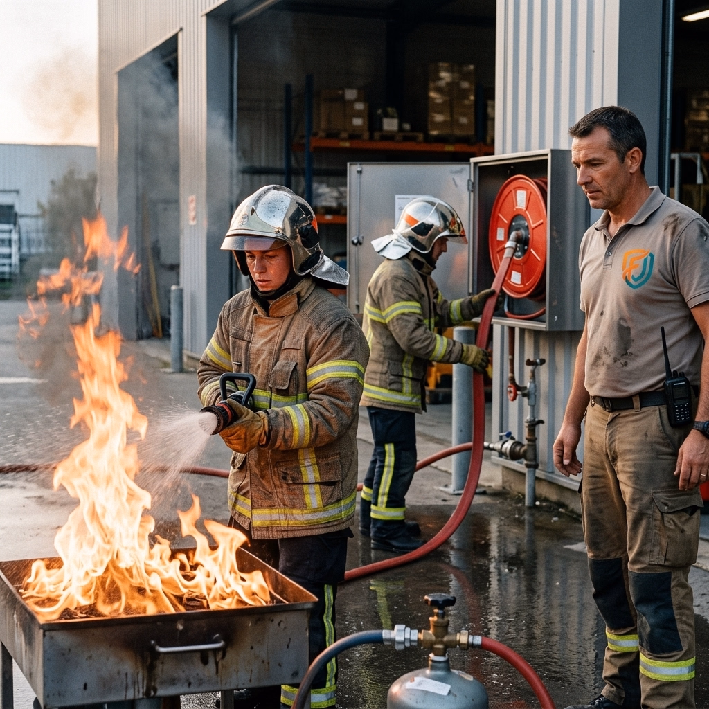 Formation Recyclage ESI : Équipier de Seconde Intervention Incendie - FJ Prévention Bordeaux