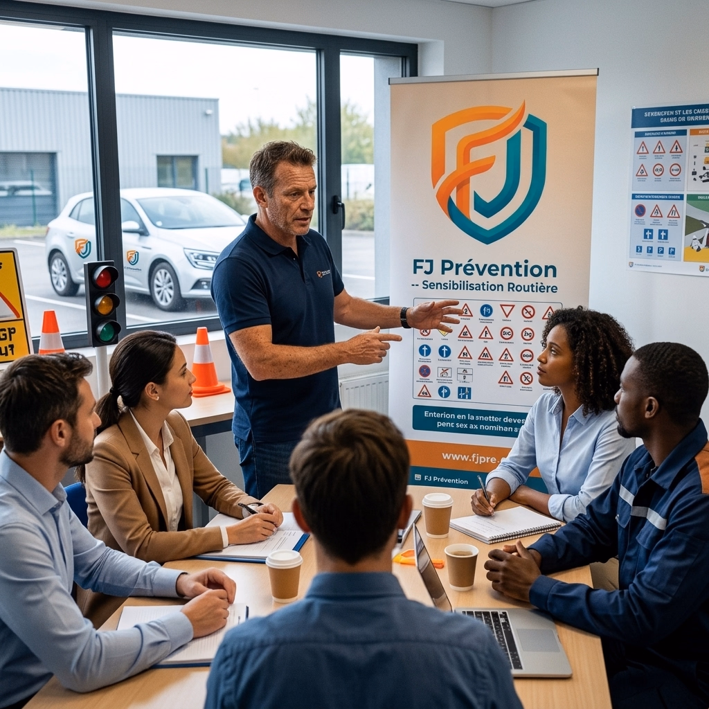 Formation Sécurité Routière en Entreprise - FJ Prévention Bordeaux