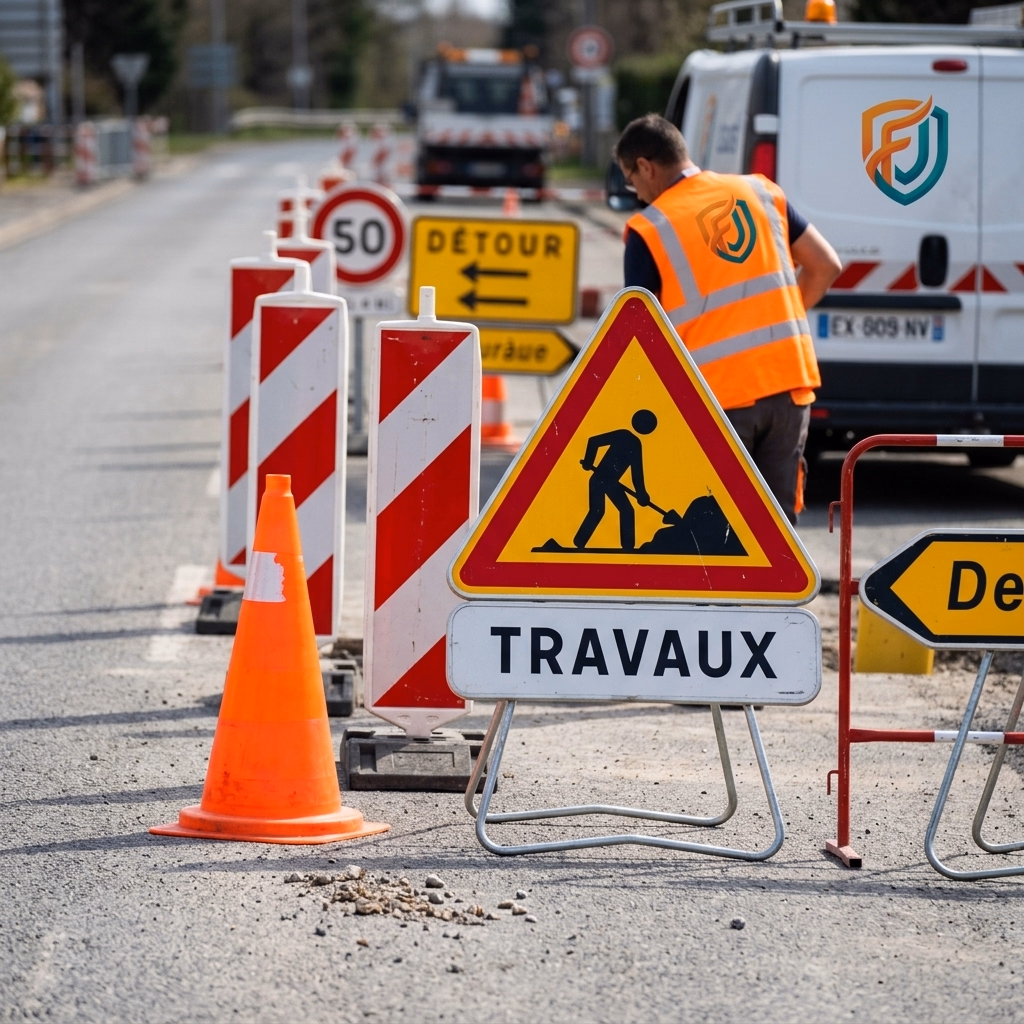 Illustration - Signalisation Temporaire de Chantier