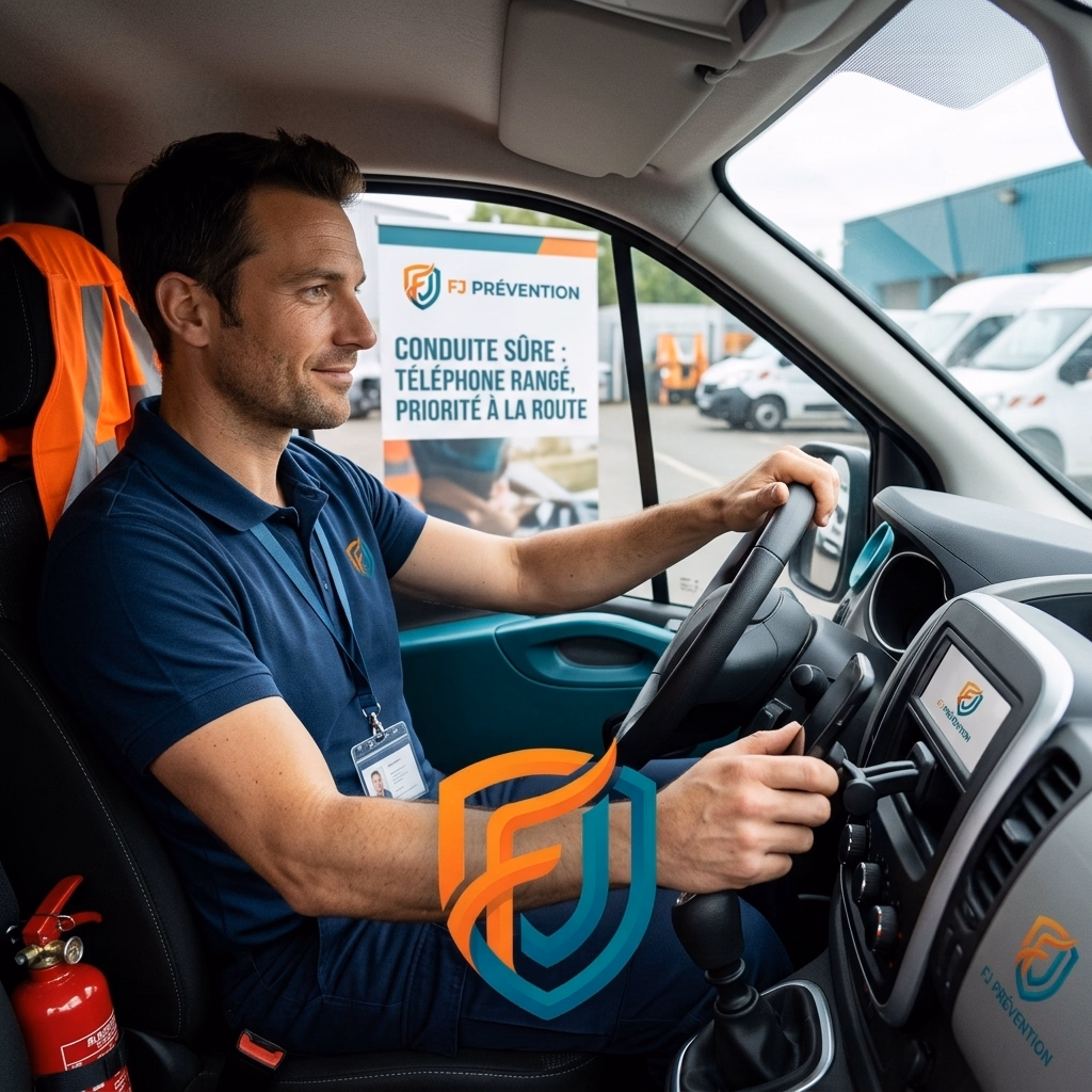Formation Sensibilisation au Téléphone au Volant - FJ Prévention Bordeaux