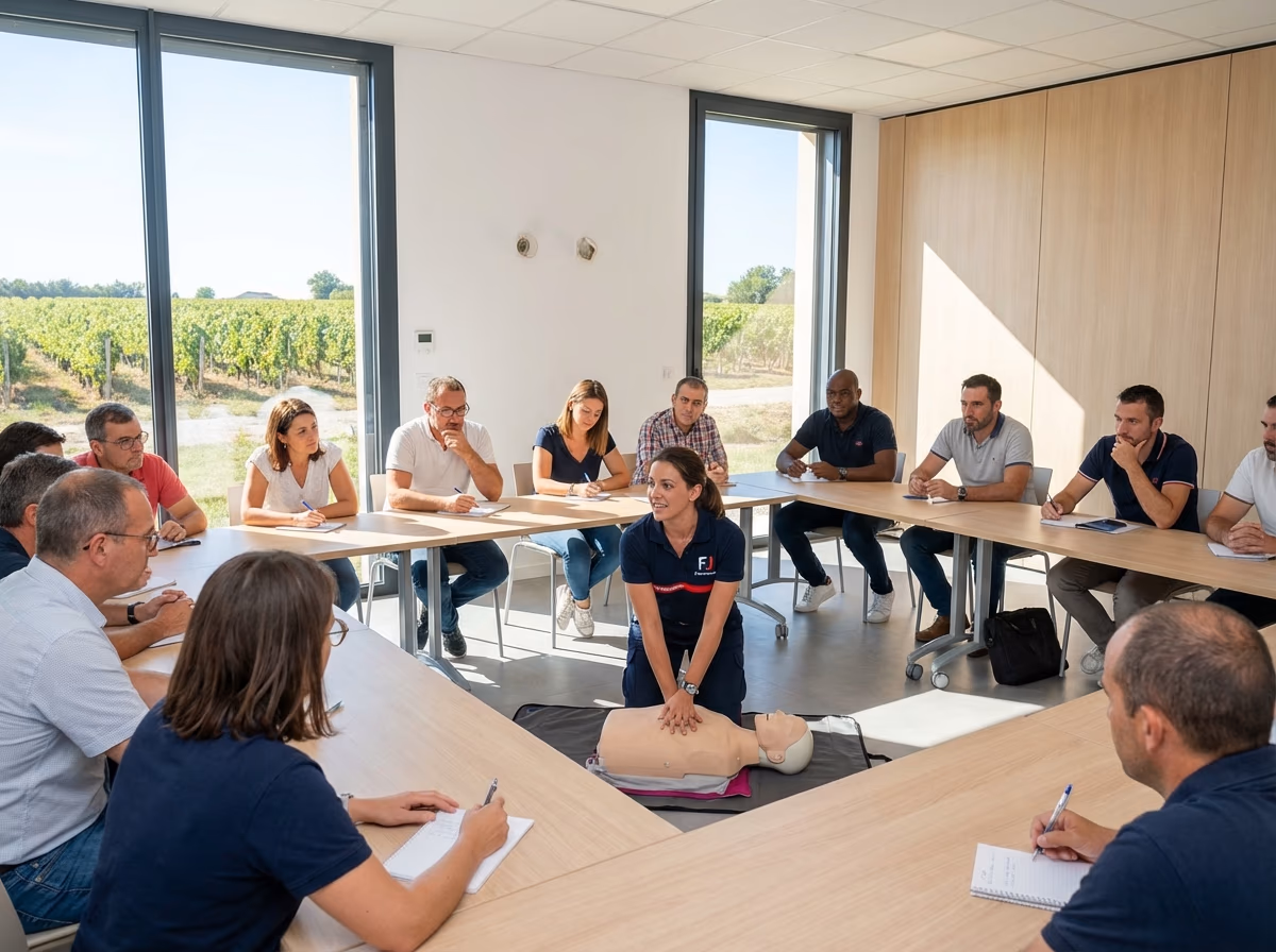 Formation sécurité au travail à Libourne - FJ Prévention Gironde