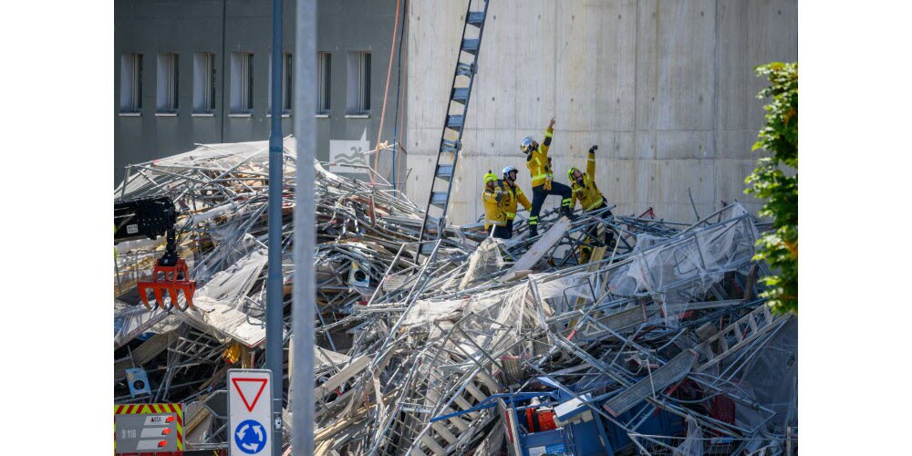 Accident de Lausanne - sécurité et échafaudage