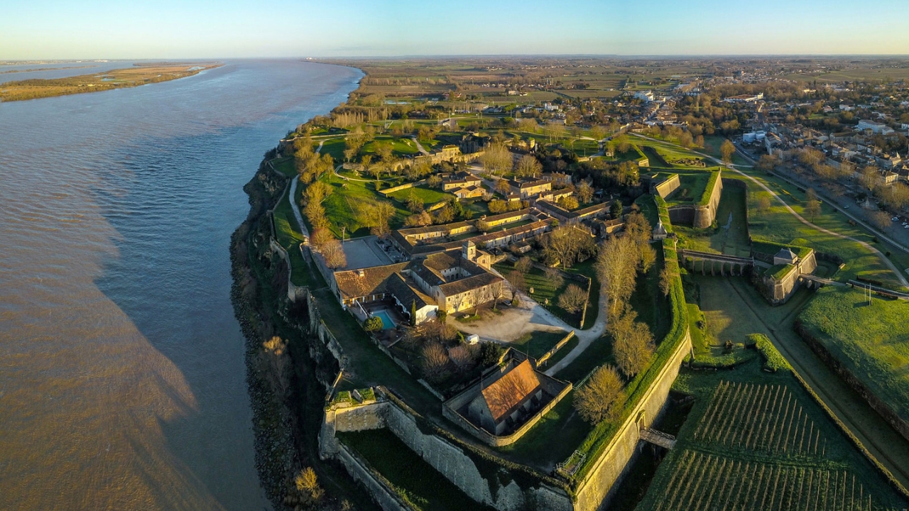 Ville de Blaye et sa citadelle - photo promotionnelle pour la formation sécurité au travail