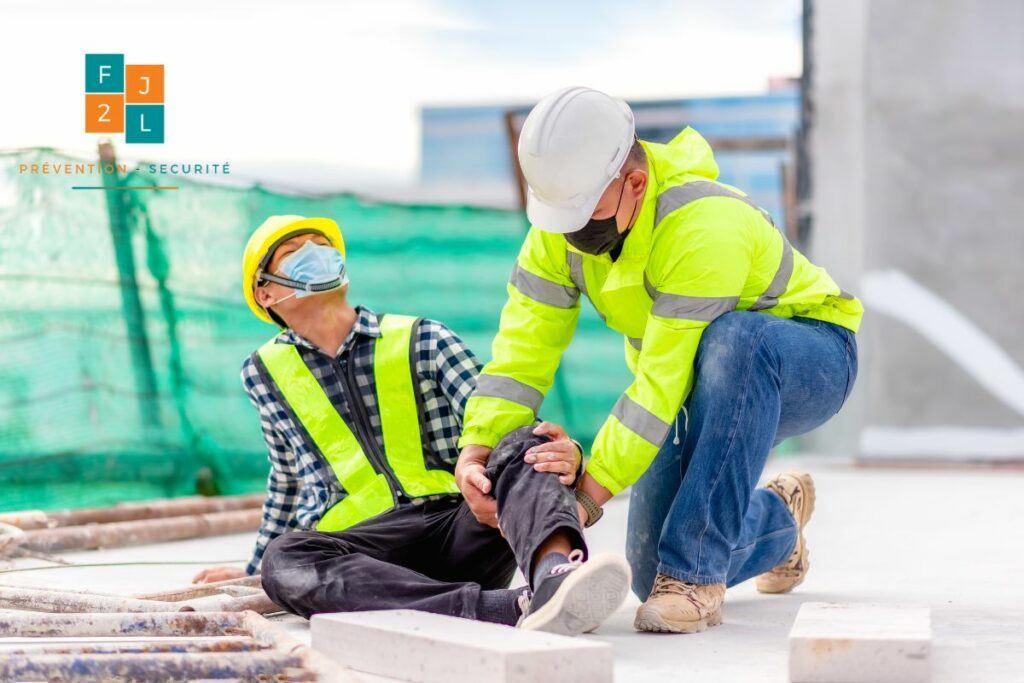 Un salarié SST qui porte secours