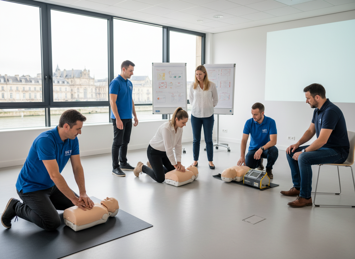 Formation formation recyclage sauveteur secouriste du travail sst bordeaux