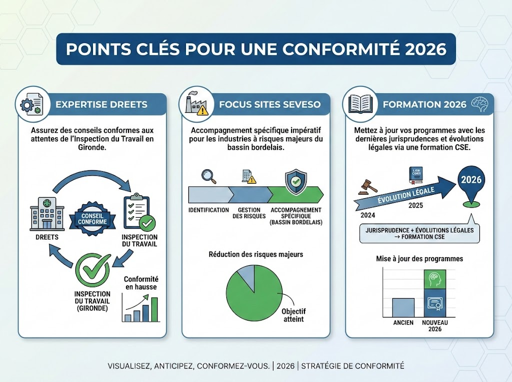 Points clés pour une conformité 2026 - Expertise DREETS : Assurez des conseils conformes aux attentes de l'Inspection du